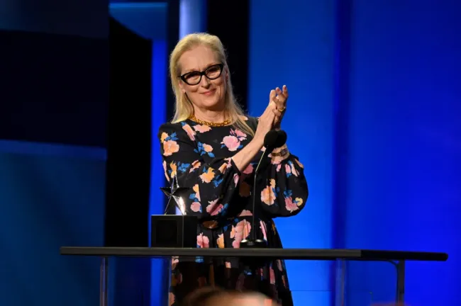 Meryl Streep en el 49.o premio AFI Life Achievement Award: un tributo a Nicole Kidman en Dolby Theatre.