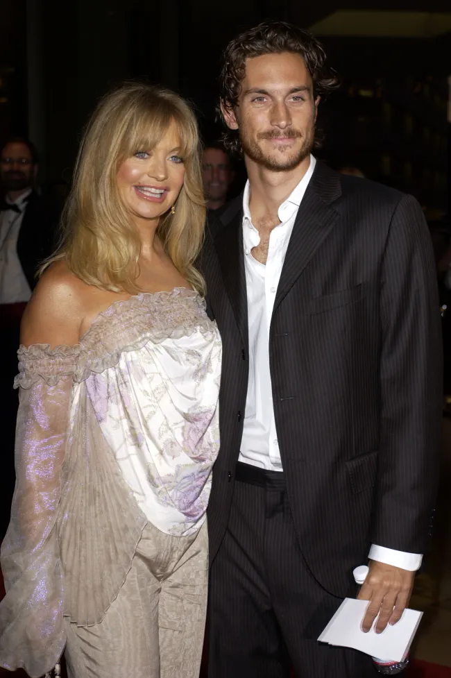 Goldie Hawn y su hijo Oliver Hudson