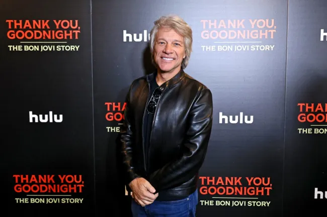 Jon Bon Jovi en la proyección de su documental.