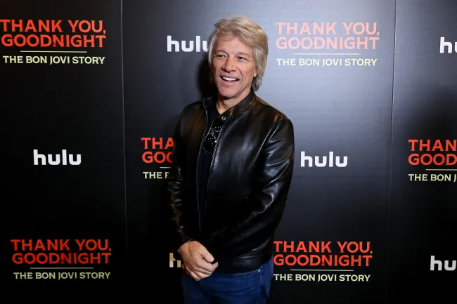 Jon Bon Jovi en la proyección de su documental.