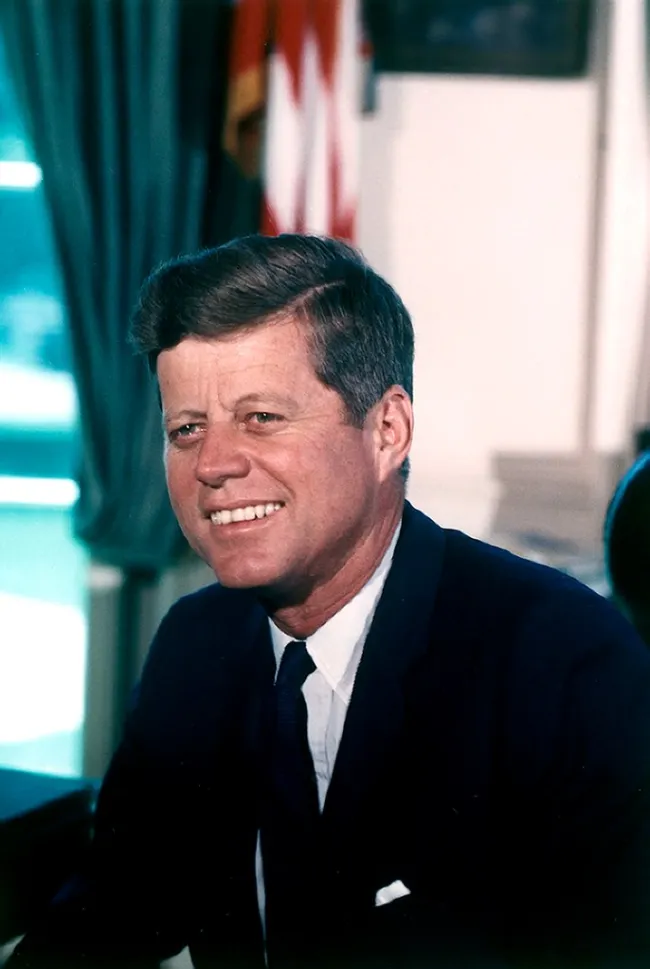 John F. Kennedy en 1963