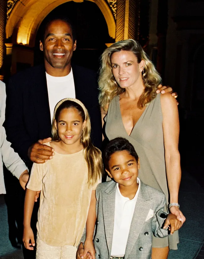 OJ Simpson, Nicole Brown Simpson y sus hijos