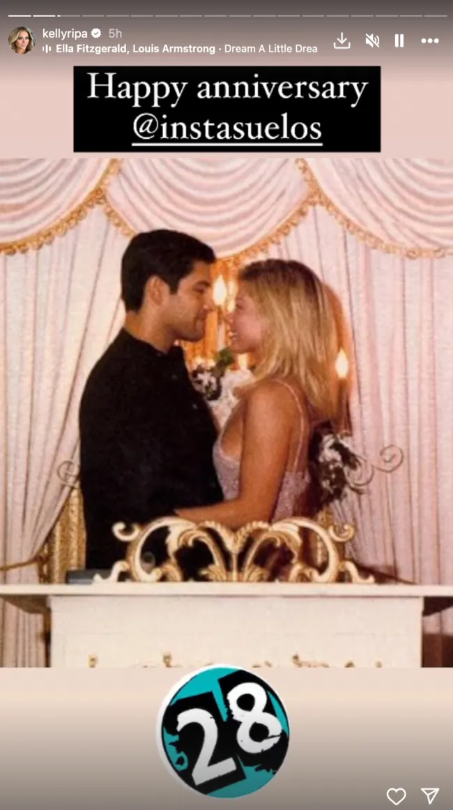 Kelly Ripa y Mark Consuelos se casaron en 1996