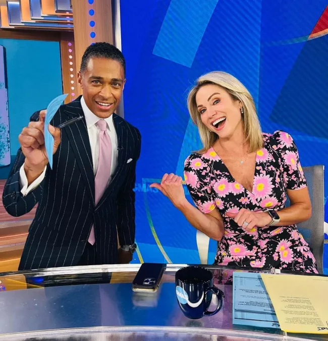 amy robach y tj holmes en gma3