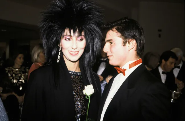 Cher y Tom Cruise.