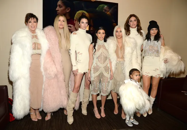 Khloe Kardashian, Kris Jenner, Kendall Jenner, Kourtney Kardashian, Kim Kardashian West, North West, Caitlyn Jenner y Kylie Jenner