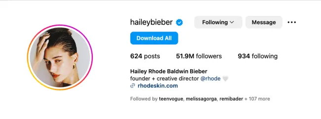 Hailey Bieber