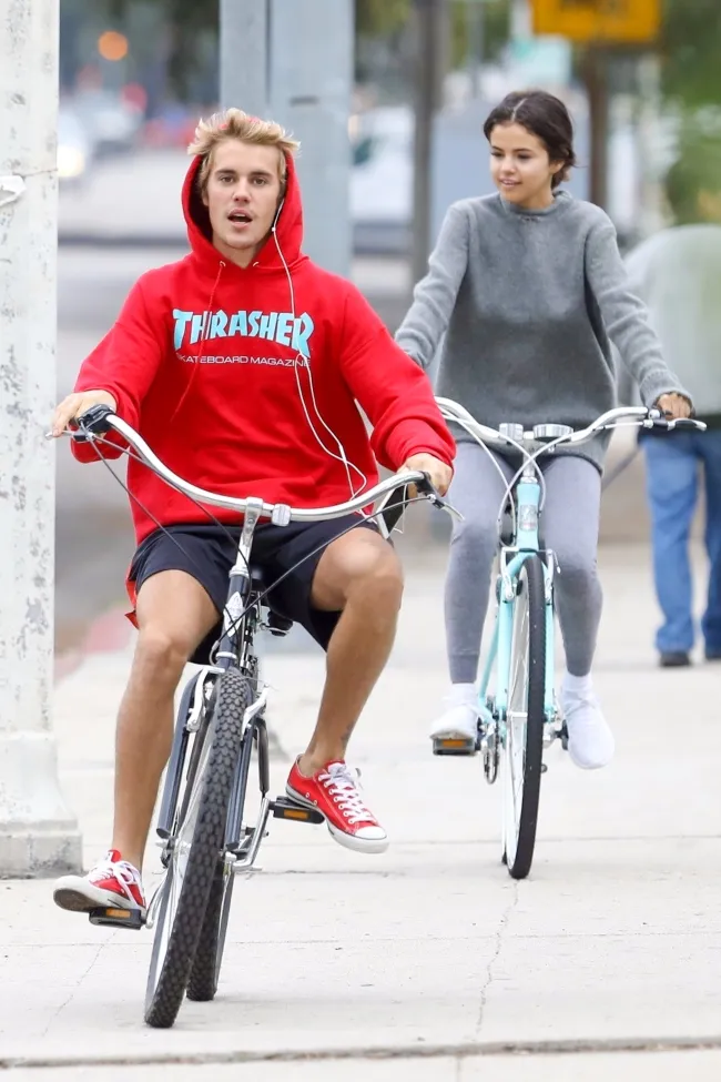 Justin Bieber y Selena Gómez