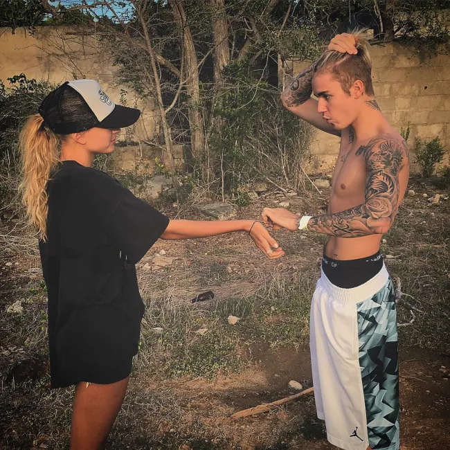 Justin Bieber y Hailey Bieber