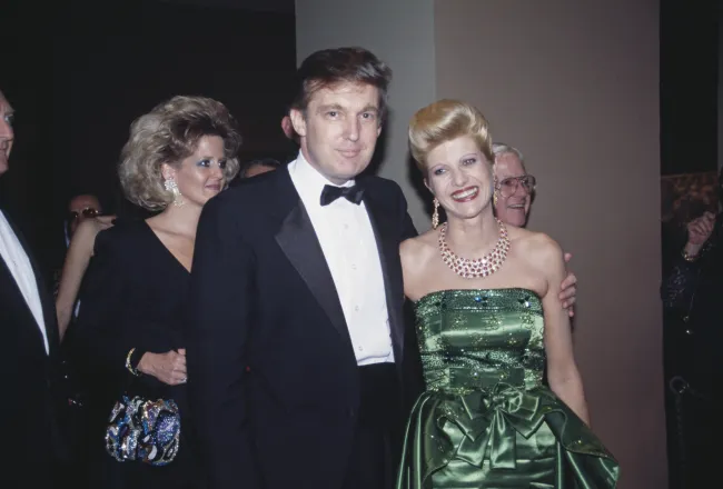 Donald e Ivana Trump.