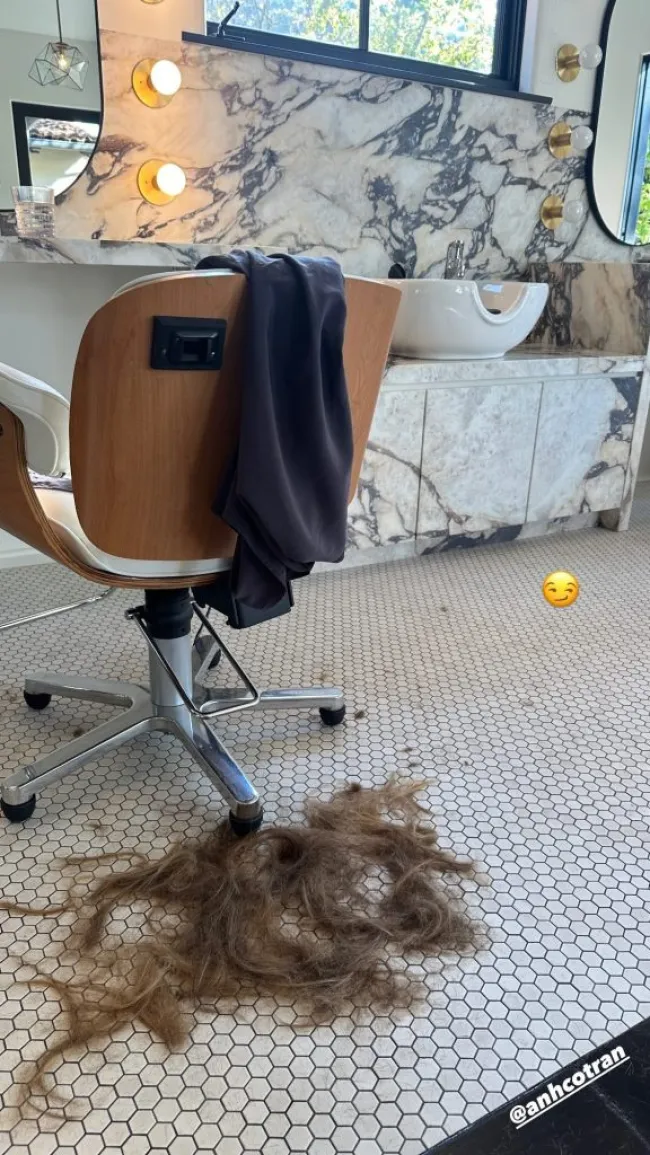 Jessica Biel se corta el pelo