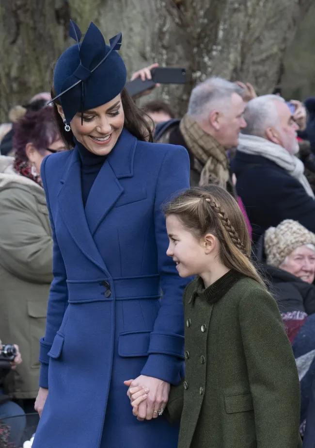 Kate Middleton y la princesa Charlotte