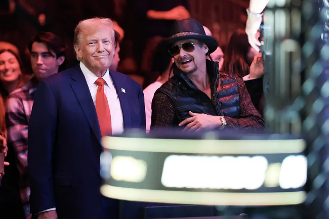 Kid Rock y Donald Trump