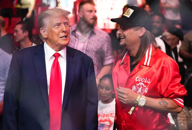 Trump y Kid Rock