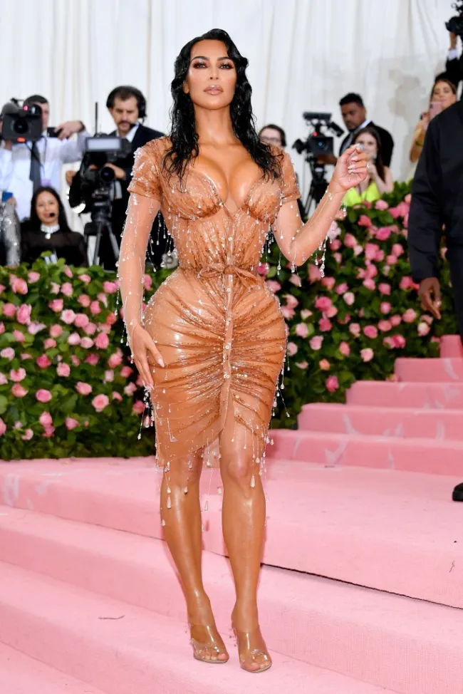 Kim Kardashian en la Met Gala 2019.