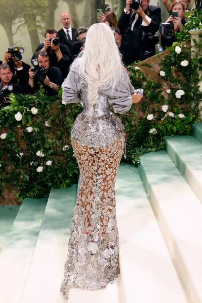 Kim Kardashian en la Met Gala 2024