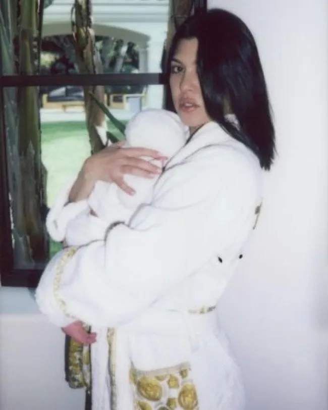 Kourtney Kardashian y su hijo Rocky