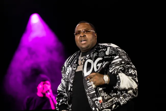 Sean Kingston actuando.