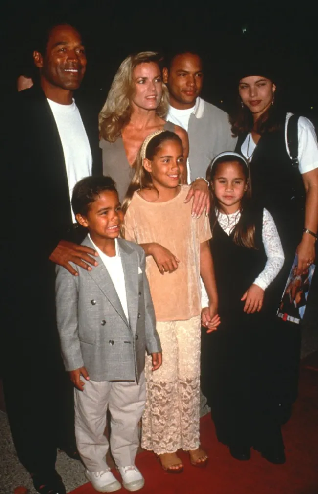 OJ Simpson, Nicole Brown Simpson y sus hijos