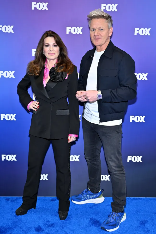 Lisa Vanderpump y Gordon Ramsay