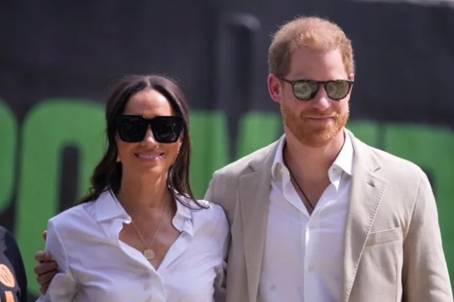 Príncipe Harry y Meghan Markle.