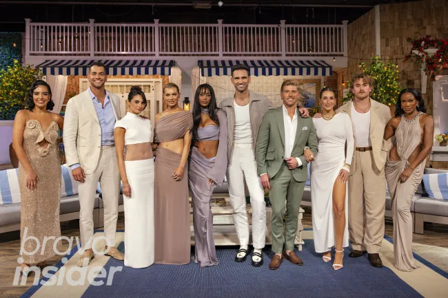 El elenco de la temporada 8 de Summer House en reunión