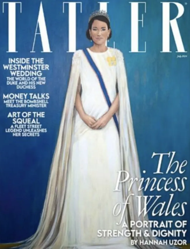 Kate Middleton en la revista Tatler